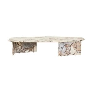 Atlas Shift stone coffee table