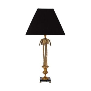 Palm table lamp